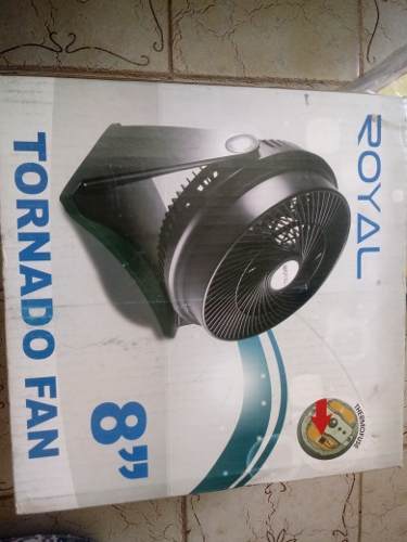 Ventilador Royal Tornado 8 De Mesa O Pared 3 Velocidades