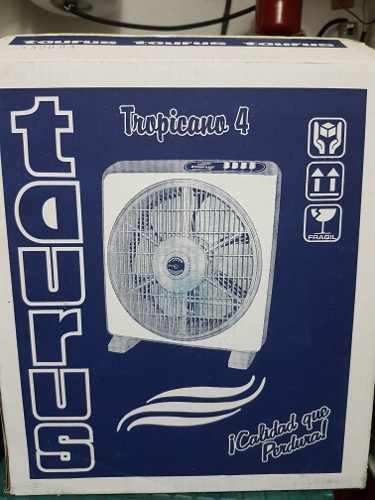 Ventilador Taurus Tropicano 4 Blanco