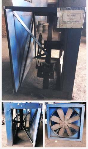 Ventilador/extractor Industrial De 8 Hélices.