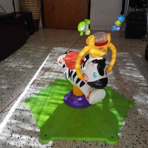 Baraticodb Zebra Fisher Price Brinca Brinca Para Niños