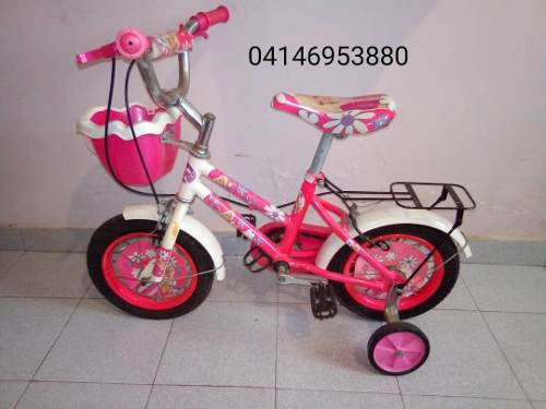 Bicicleta Para Niña, Motivo De Barbie!!!