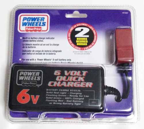 Cargador 6 Volt Power Wheels