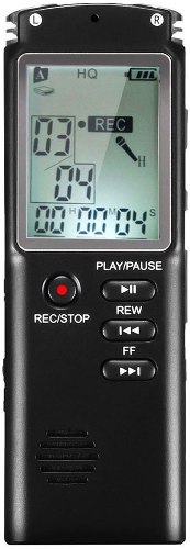 Grabadora De Voz Digital Memoria 16 Gb Usb Audífonos Micro