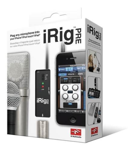 Interfaz De Micrófono Portátil Irig Pre Ik Multimedia