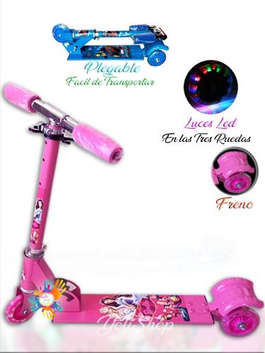 Monopatin Con Luces Scooter