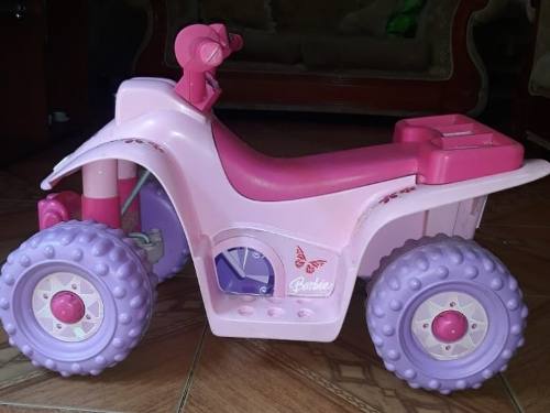 Moto 4 Ruedas De Batería Barbie - Fisher Price