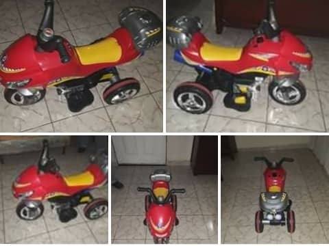 Moto De Batería Niños Como Nueva