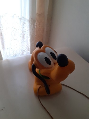Muñeco/ Perro Pluto Sobre Ruedas Con Sonido