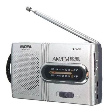 Radio Portatil Mini Am/fm Pilas Aa