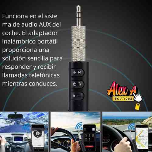 Receptor Audio Bluetooth 3.5 Mm Música Promocio 2 Por 10vrd