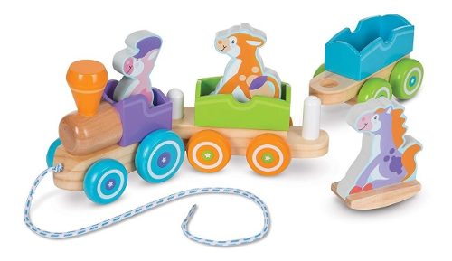 Tren Animales De La Granja Melissa & Doug Juguetes Bebés