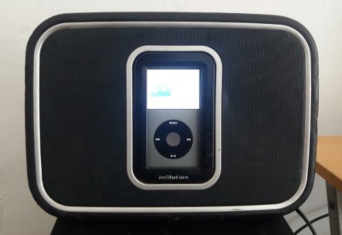 iPod Classic 120gb + Corneta Inmotion