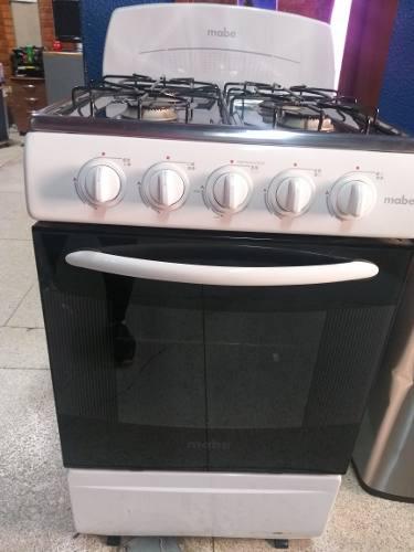 Cocina Horno Mabe 4 Hornillas Blanca