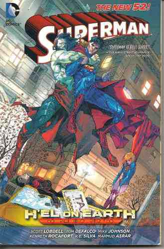 Superman The New 52 H'el On Earth 328 Paginas