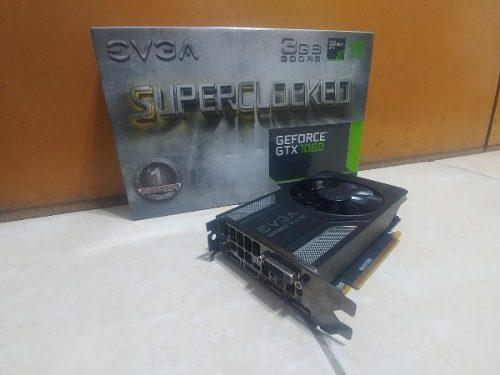 Tarjeta De Video Evga Geforce Gtx1060 Sc 3gb Nvidia Gpu
