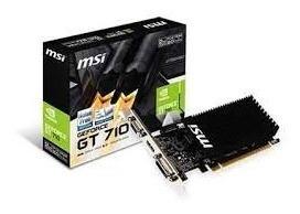 Tarjeta De Video Nvidia Gt 710 2gb Ddr3 Pci-e Hdmi