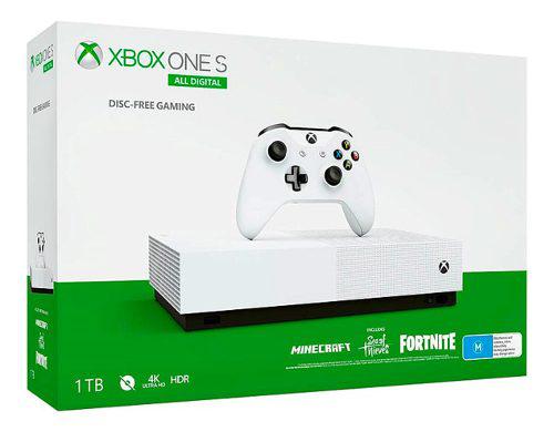 Xbox One S 1tb All Digital 3 Juegos Gratis