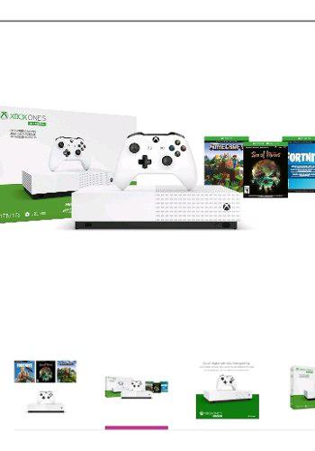 Xbox One S All Digital 1tb 3 Juegos Un Control