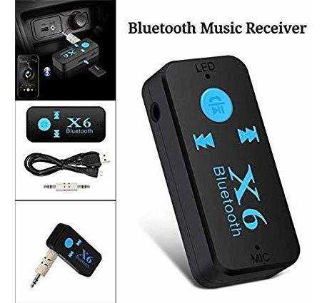 Adaptador Bluetooth X6 + Puerto Para Micro Sd + Tienda 7vds