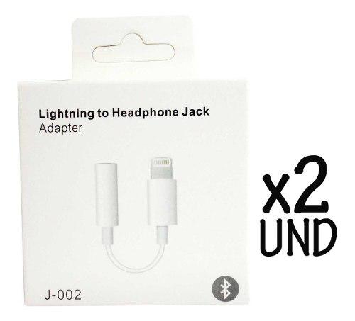 Adaptador De Carga O Audio iPhone 7 8 X Plus Certificado