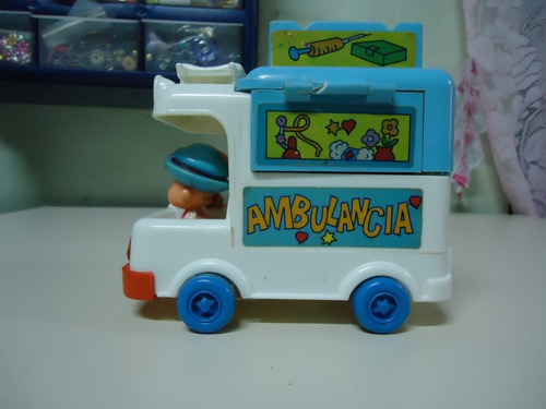 Ambulancia De Juguete De Los Años 80 De Colección