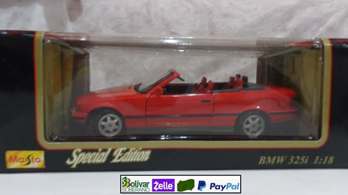 Bmw 325i Convertible - Carro A Escala 1/18