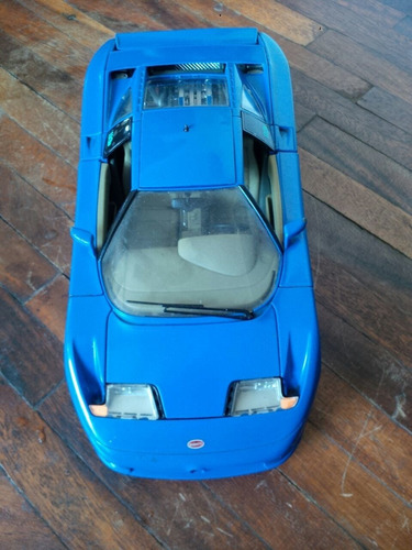 Bugatti A Escala 1/18 Azul