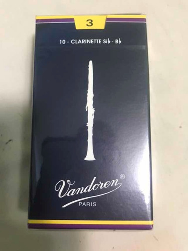 Caña Bb (sib) Marca Vandoren Para Clarinete 3.