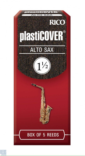 Cañas Plasticover Rico Para Saxofon Alto # 1.5