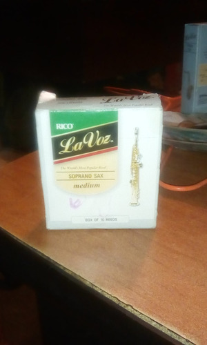 Cañas Rico La Voz Soprano Sax Medium