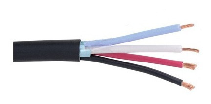 Cable De 4 Conductores Shielded 18 Pulg. De Long 4cont