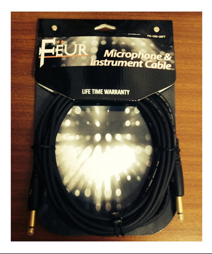 Cable Feur Para Instrumentos / Altavoces 20 Ft. 15g20ft