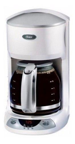 Cafetera Electrica Programable 12 T Oster 3197 Blanco