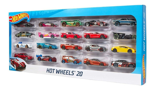 Carritos Hot Wheels Pack 20 Vehiculos Original v)