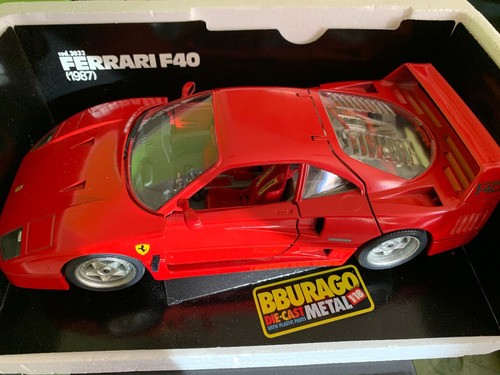Carro De Coleccion Ferrari Testarossa  Marca Burago