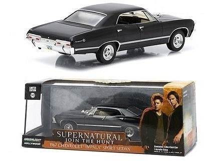 Carro Escala 1:64 Greenlight Supernatural Impala 