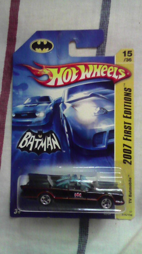Carro Hotwheels Batmobile Tv 8 Verdes
