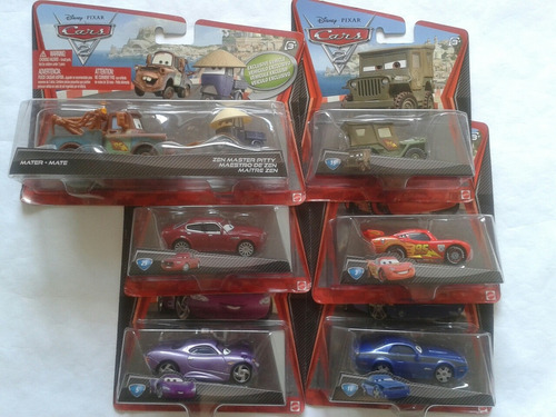 Carros Cars 2 Escala 1/55 Mattel Disney Pixar