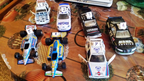 Colección De Autos Nascar Rally F1 En Escala 1/24