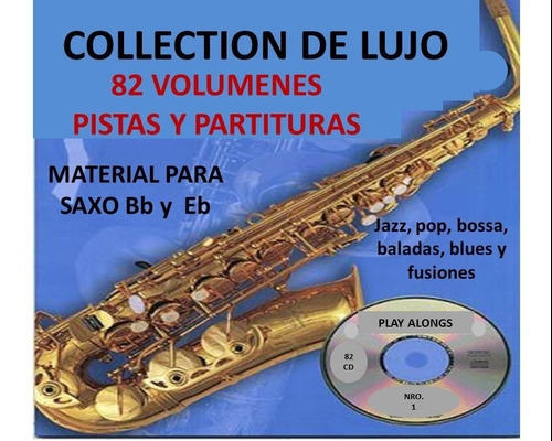 Colección De Lujo Para Tocar Saxofón