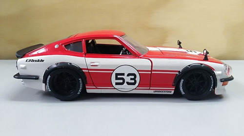 Datsun 240z /rojo/ Escala cms Largo/ Metalico.