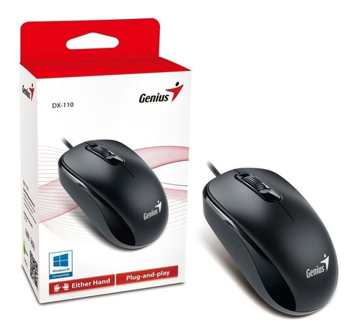Genius Dx-110/b - Mouse Negro