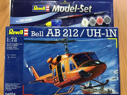 Helicoptero Bell Ab 212 / Uh-1n A Escala 1:72