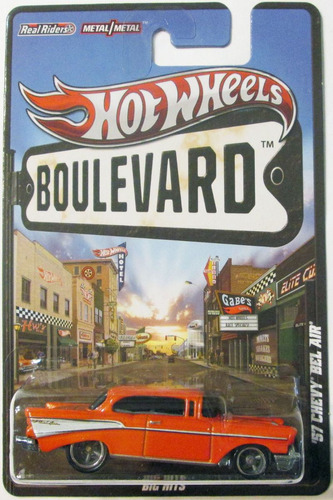 Hot Wheels Boulevard  Chevy Bel Air Ruedas De Goma