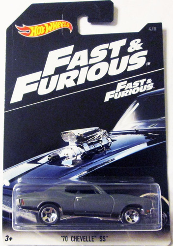 Hot Wheels Fast & Furious Rápido Y Furioso '70 Chevelle Ss