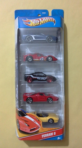 Hot Wheels Ferrari Pack % Original Esc. v)