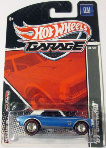 Hot Wheels Garage ´67 Camaro Ruedas De Goma Escala 1:64