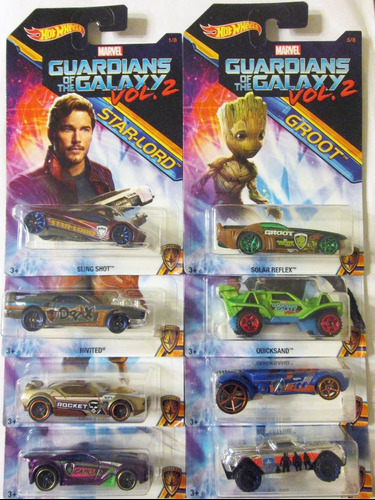 Hot Wheels Guardianes De La Galaxia 2 Precio Por Los 8