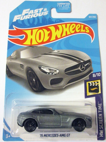 Hot Wheels Rápido Y Furioso ´15 Mercedes Amg Gt Escala