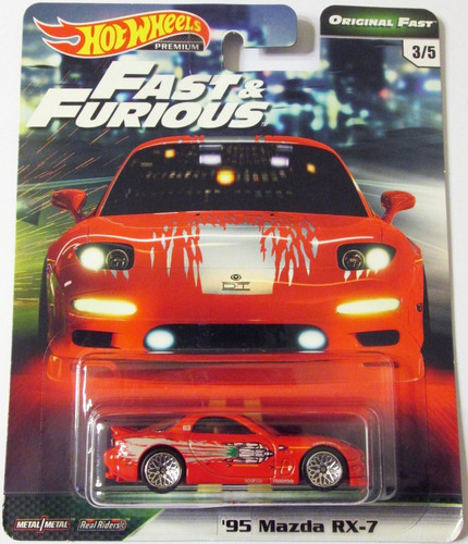 Hot Wheels Rápido Y Furioso Fast & Furious Mazda Rx-7